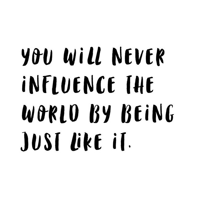 Influence The World