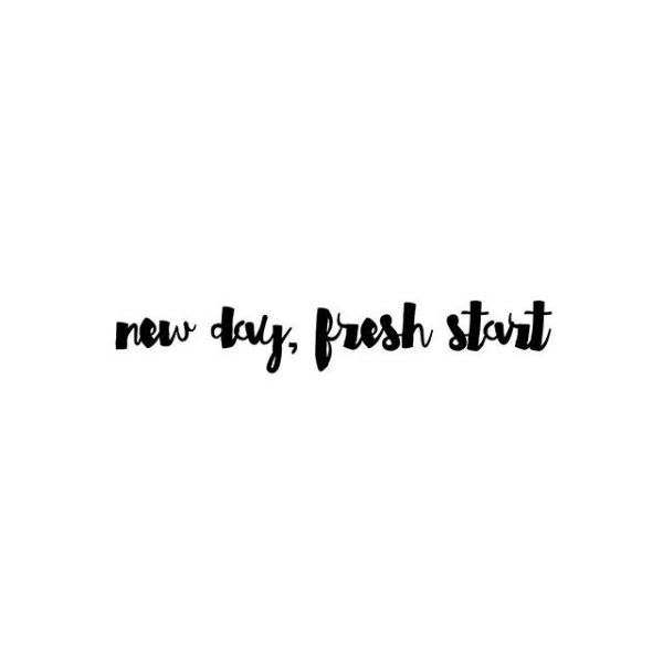 Fresh Starts